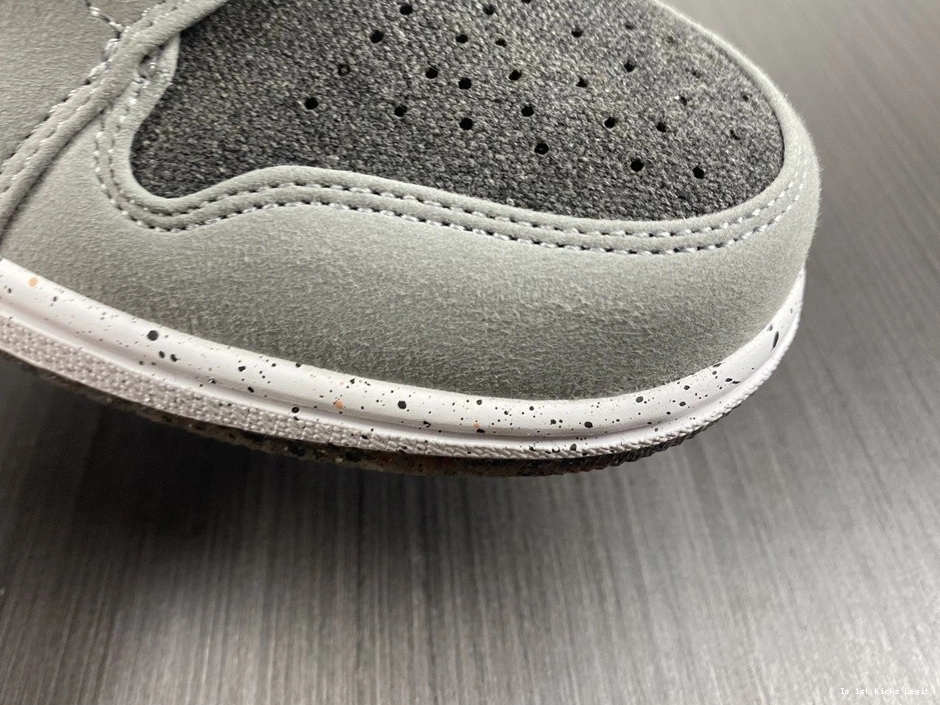 Jordan Black Low Crater 1 Grey - DM4657-001 0913